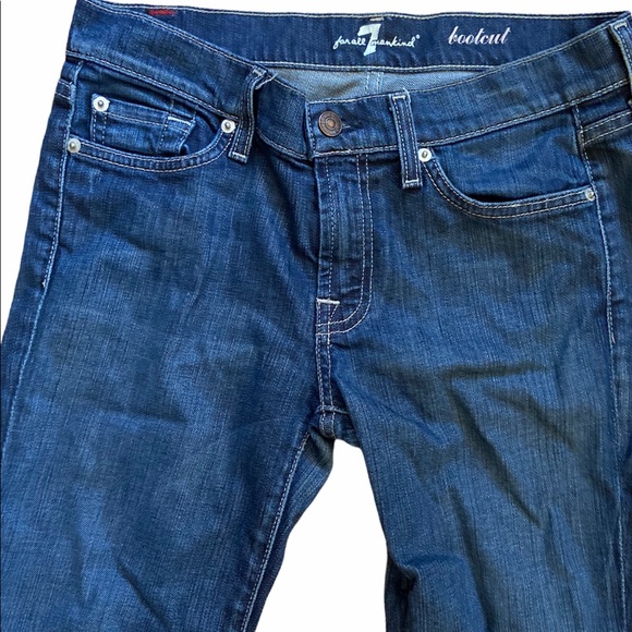 7 For All Mankind 28/30 bootcut jeans. - Picture 4 of 5